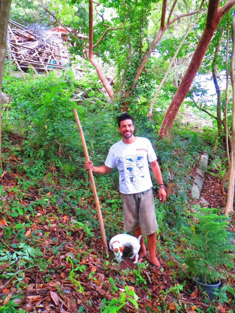 Guillaume Brachet in the early days of creating SOWK Resort